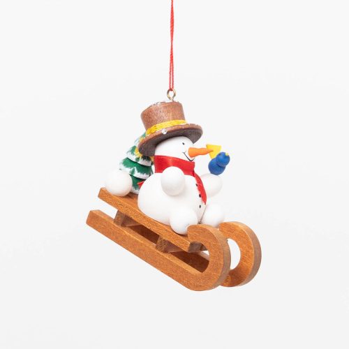 SnowmanSledWooden Craftspring 1